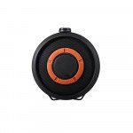 Wholesale Outdoor Drum Portable LED Light Lamp Bluetooth Speaker S22C (Black Brown)